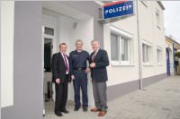 LT-Prsident Steier besucht Neufelder Polizei, 17.03.2015