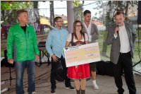 Spendenbergabe von Bikecity, 03.10.2015