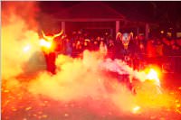 Perchtenlauf am Ebenfurther Adventmarkt, 28.11.2015