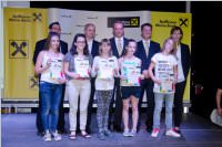 Siegerehrung Raika Malwettbewerb in Eisenstadt, 22.06.2015