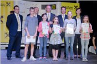 Siegerehrung Raika Malwettbewerb in Eisenstadt, 22.06.2015
