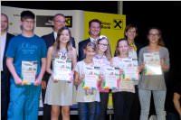 Siegerehrung Raika Malwettbewerb in Eisenstadt, 22.06.2015