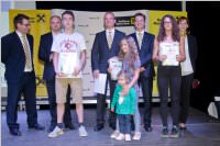 Siegerehrung Raika Malwettbewerb in Eisenstadt, 22.06.2015