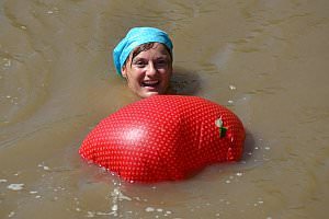 Blodan-Schwimmen in Leithaprodersdorf, 05.08.2013