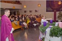 Adventkranzsegnung in Neufeld, 29.11.2015