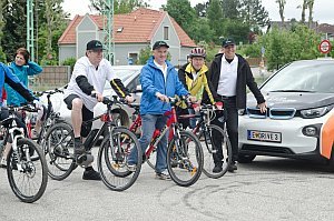 Anradeln der Leitha Radweg Gemeinden, 24.05.2015