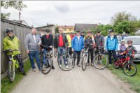 Anradeln der Leitha Radweg Gemeinden, 15.05.2016