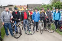 Anradeln der Leitha Radweg Gemeinden, 15.05.2016