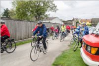 Anradeln der Leitha Radweg Gemeinden, 15.05.2016