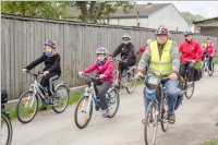 Anradeln der Leitha Radweg Gemeinden, 15.05.2016