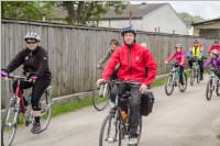 Anradeln der Leitha Radweg Gemeinden, 15.05.2016