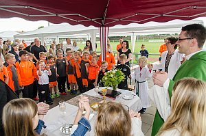 Feldmesse am Sportplatz Neufeld, 05.06.2016