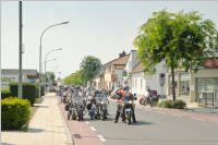 Bikerausfahrt der Biker4Kids, 08.08.2015