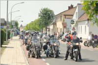 Bikerausfahrt der Biker4Kids, 08.08.2015