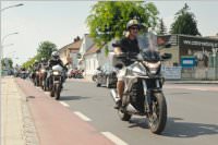 Bikerausfahrt der Biker4Kids, 08.08.2015