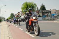 Bikerausfahrt der Biker4Kids, 08.08.2015