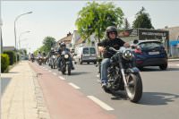 Bikerausfahrt der Biker4Kids, 08.08.2015