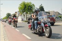 Bikerausfahrt der Biker4Kids, 08.08.2015