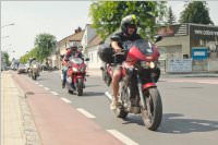 Bikerausfahrt der Biker4Kids, 08.08.2015