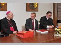 Visitation von Dizesanbischof Dr. gidius Zsifkovics in Neufeld, 23.03.2013