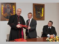 Visitation von Dizesanbischof Dr. gidius Zsifkovics in Neufeld, 23.03.2013