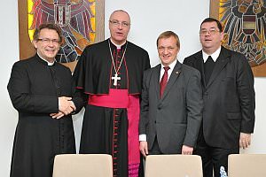 Visitation von Dizesanbischof Dr. gidius Zsifkovics in Neufeld, 23.03.2013