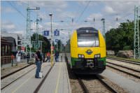 Ventus - der neue Desiro Triebwagen der Raaberbahn, 15.07.2016