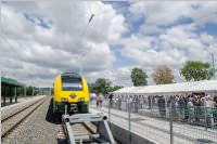 Ventus - der neue Desiro Triebwagen der Raaberbahn, 15.07.2016
