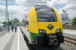 Ventus - der neue Desiro Triebwagen der Raaberbahn, 15.07.2016