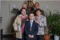 Familienfotos zur Erstkommunion in Neufeld, 24.04.2016