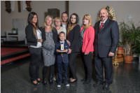 Familienfotos zur Erstkommunion in Neufeld, 24.04.2016
