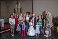 Familienfotos zur Erstkommunion in Neufeld, 24.04.2016