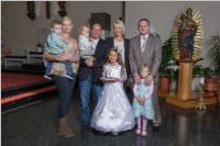 Familienfotos zur Erstkommunion in Neufeld, 24.04.2016