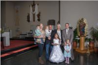 Familienfotos zur Erstkommunion in Neufeld, 24.04.2016