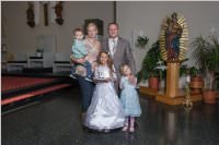 Familienfotos zur Erstkommunion in Neufeld, 24.04.2016