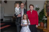 Familienfotos zur Erstkommunion in Neufeld, 24.04.2016