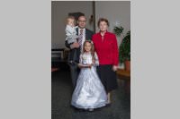 Familienfotos zur Erstkommunion in Neufeld, 24.04.2016