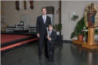 Familienfotos zur Erstkommunion in Neufeld, 24.04.2016