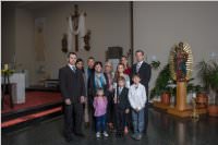 Familienfotos zur Erstkommunion in Neufeld, 24.04.2016