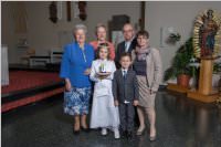 Familienfotos zur Erstkommunion in Neufeld, 24.04.2016