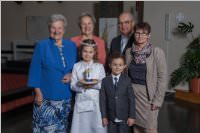 Familienfotos zur Erstkommunion in Neufeld, 24.04.2016
