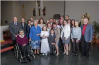 Familienfotos zur Erstkommunion in Neufeld, 24.04.2016