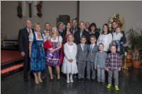 Familienfotos zur Erstkommunion in Neufeld, 24.04.2016
