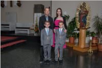 Familienfotos zur Erstkommunion in Neufeld, 24.04.2016