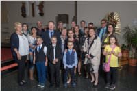 Familienfotos zur Erstkommunion in Neufeld, 24.04.2016
