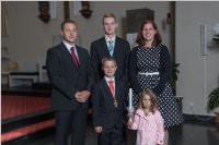Familienfotos zur Erstkommunion in Neufeld, 24.04.2016