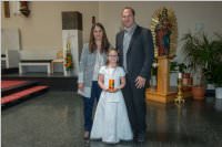 Familienfotos zur Erstkommunion in Neufeld, 24.04.2016