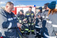 FF Neufeld Ausbildungstag im Landmarkt Steurer, 25.02.2017