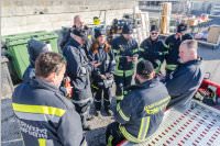 FF Neufeld Ausbildungstag im Landmarkt Steurer, 25.02.2017