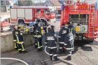 FF Neufeld Ausbildungstag im Landmarkt Steurer, 25.02.2017